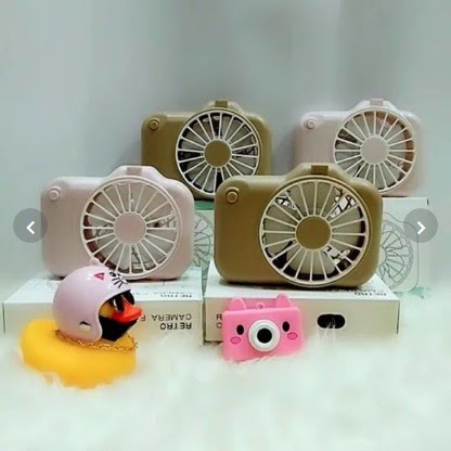KIPAS  ANGIN MINI MODEL RETRO CAMERA